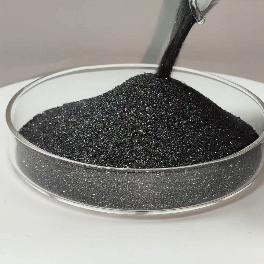 新疆玉石抛光用黑碳化硅 /黑色金刚砂
